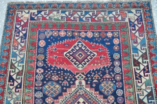 Caucasian Sirvan Sahnazar rug.late 19th century.
125x44 inches - 320x111 cm                       