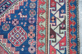 Caucasian Sirvan Sahnazar rug.late 19th century.
125x44 inches - 320x111 cm                       