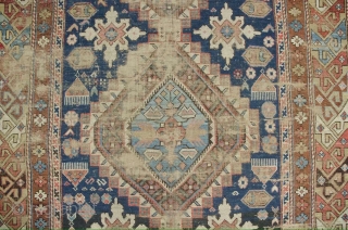 Antique caucasian Runner,around 20th century,size:267cm by 115cm                          