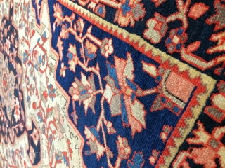 Beautiful antique small Fereghan carpet,Very good condition,absolutely original condition. 
Mid 19th century, Classic country house 'Look'.
Size:150cm by 101cm               