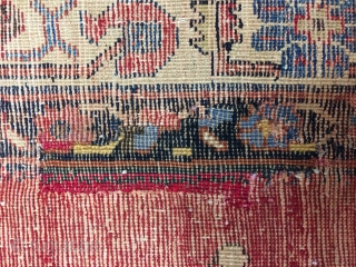
Antique handmade  Persian Afshar rug,wool&cotton,so cute,amazing design,All in natural,

Worn in places,Tow places is old repair,up 80 years old

Size:171cm by 141cm            