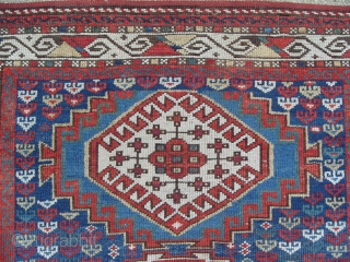 Caucasian Kazak Rug, 82x49 inches (209x125cm), late 19th Century, Excellent condition. www.rugspecialist.com                     