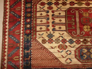 Large Antique Caucasian Karachov Kazak Rug, Excellent condition and full pile. Gallery: Binbirdirek Mah, Peykhane Cd, Ucler Sk, Ersoy Han, 48/2, Sultanahmet, Istanbul, 34122, Turkey. Collecting, Buying, Selling, Appraising, Conserving and Restoring  ...