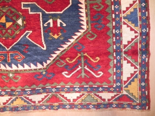 Caucasian Lori Pombak Kazak Rug, 8.1 x 5.7 ft, late 19th Century, Very good condition with full pile, all original. www.RugSpecialist.com,            