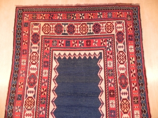 Antique Caucasian Talish Rug, 7.7 x 3.5 ft. Second half 19th Century. RugSpecialist.com                    