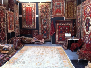 Antique Caucasian Kuba long Runner, 3.9 x 11.9 ft, mid 19th Century. Available to see in our gallery in Istanbul by appointment, or can be shipped out on approval. rugspecialist.com   