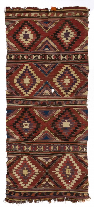 Konya Kilim, ca 1800, 160x380 cm (5'3" x 12'6")                        