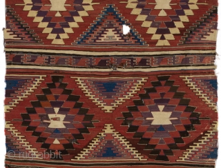 Konya Kilim, ca 1800, 160x380 cm (5'3" x 12'6")                        