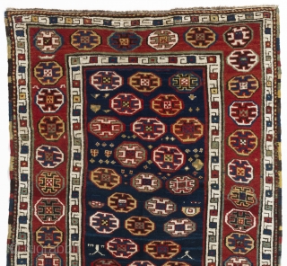 South Caucasian long Rug, 111x264 cm (44x104 inches, no 607), late 19th Century. http://rugspecialist.com/shop/12-antique-rugs?id_category=12&n=218                   