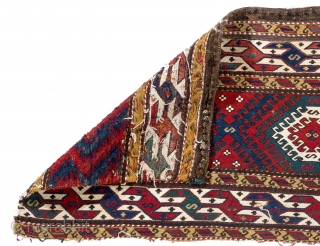 Caucasian Mafrash (Cradle) Panel, 46x110 cm, late 19th Cen. no: A212                      