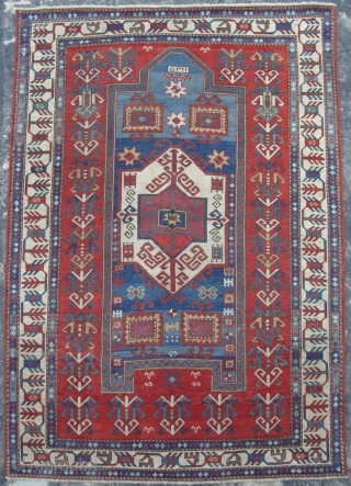 A Splendid Caucasian Fachralo Prayer Rug, Dated 1898, 175x125 cm.  www.rugspecialist.com                     