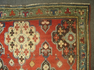 Caucasian Karabagh Rug, 244x123 cm, ca 1900.  www.rugspecialist.com                        