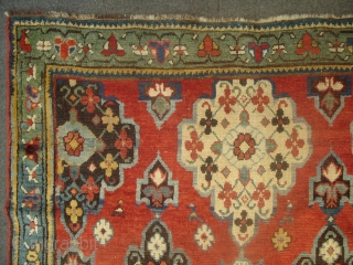 Caucasian Karabagh Rug, 244x123 cm, ca 1900.  www.rugspecialist.com                        