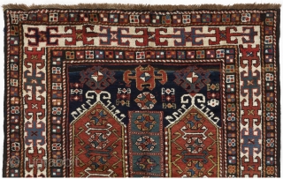 East Anatolian Rug, 4'2" x 7'10" (126x240 cm), late 19th Cen.                      