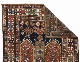 East Anatolian Rug, 4'2" x 7'10" (126x240 cm), late 19th Cen.                      