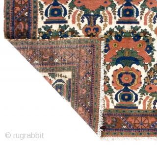 Afshar Rug, 57x75 inches (145x191 cm), very good condition, all original.                      