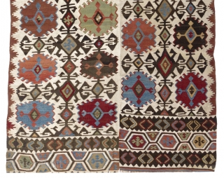 Large Antique Konya Hotamish Kilim, 5'6" x 15'9" - 166x480 cm                      