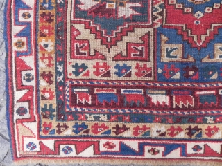 A colourful Anatolian Megri Rug, 19th century. www.rugspecialist.com                         