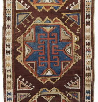 Central Anatolian Karapinar Runner, 110x354 cm                           