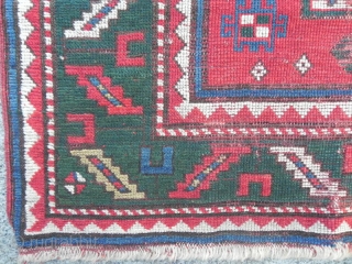 Antique Caucasian Karatchoph Kazak Rug                            