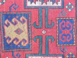 Antique Caucasian Karatchoph Kazak Rug                            