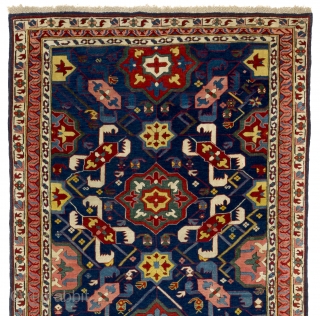 An Alpan Kuba Runner from Out of this World! Acquired from a private collection in California. 4x11 ft (116x333 cm.). 19th Cen. Please enquire for more info.      