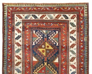 South East Caucasian Runner, 117x237 cm, A133. ca 1880.                        