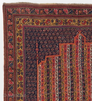 Afshar Rug with Moharramat design, South Persia, ca 1870, 5'3" x 8'6" (160x260 cm)                   