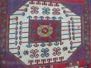 Caucasian Karachov Kazak Rug, 235x176 cm, second half 19th century.  www.RugSpecialist.com, Binbirdirek Mah, Peykhane Cad, Ucler Sokak, Ersoy Apt, No 48/2, Sultanahmet, Istanbul, Turkey. since 1991.      