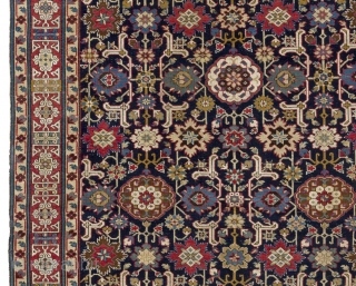 A Magnificent "Afshan Kuba" rug from Shirvan region, North East Caucasus, ca 1800s
5'3" x 12' - 160x364 cm. 

  "This fine Afshan rug is from the Shirvan district in the Kuba  ...