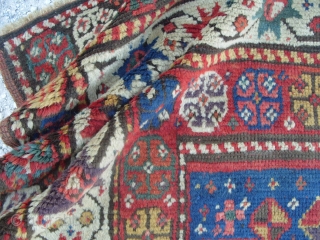 Kazak Rug, 19th century, very good condition and pile, great colours including the rare aubergine. www.RugSpecialist.com, address: Binbirdirek Mah, Peykhane Cad, Ersoy Apt, No 48/2, Sultanahmet, Istanbul, Turkey (200 yards to Sultan  ...