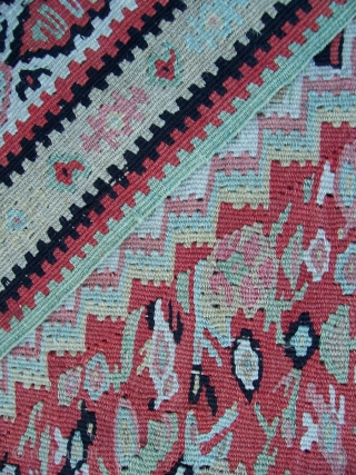 Persian Senneh Kilim, Original good condition, late 19th Cen. www.rugspecialist.com                       