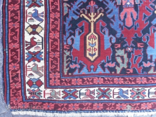 An Outstanding Caucasian Kuba Rug, Marvellous design, Splendid colours and good original condition, second half 19th century. Please ask for images of recent acquisitions of antique Caucasian rugs. Thanks    