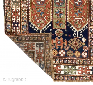 Antique East Anatolian Rug, 126x240 cm (4'2" x 8'). Full pile, excellent original condition, no repairs, no issues.               