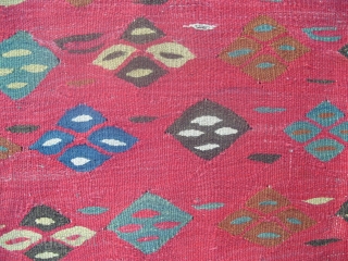 Large Sarkoy Kilim (Sharkoy, Sarköy or Thracian), 300x400 cm (9.10 x 13.1 ft), 19th century, Good condition, Looks much better in flesh. www.rugspecialist.com          