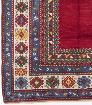 Antique Caucasian Kazak Rug, 5'9" x 9'3" (175x282 cm)                        