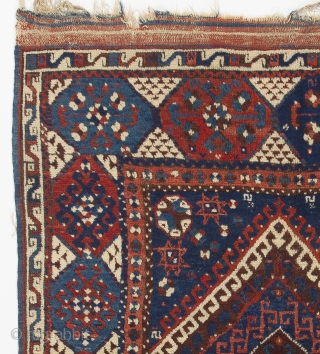 Karakecili Rug, West Anatolia, 19th Century. 4.7 x 5.7 Ft (140x170 cm )                    