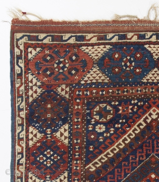 Karakecili Rug, West Anatolia, 19th Century. 4.7 x 5.7 Ft (140x170 cm )                    