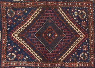 Karakecili Rug, West Anatolia, 19th Century. 4.7 x 5.7 Ft (140x170 cm )                    