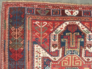 East Anatolian Runner (Kagizman), 10.6 x 3.7 ft (320x113 cm), sec half 19th Century, good condition, lustrous wool and great colours. www.rugspecialist.com           