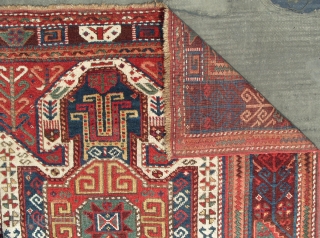 East Anatolian Runner (Kagizman), 10.6 x 3.7 ft (320x113 cm), sec half 19th Century, good condition, lustrous wool and great colours. www.rugspecialist.com           