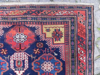 Fine Antique Caucasian Shirvan Rug, very good condition, original sides, late 19th century.  pls ask for images of the new acquisitions.           