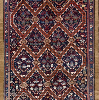 Antique Persian Serab Runner, 4'6" x 11'6" (138x350 cm)                        