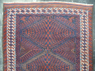 Baluch Rug, 206x111 cm, Excellent Condition, no repairs or issues whatsoever, late 19th century. www.rugspecialist.com                  