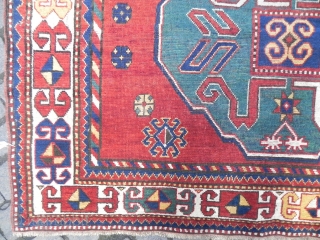 A Large Antique Cloudband Kazak Rug (Chondzoresk) from Southwest Caucasus, 5.4 x 8.9 ft (165 x 271 cm), late 19th Century            