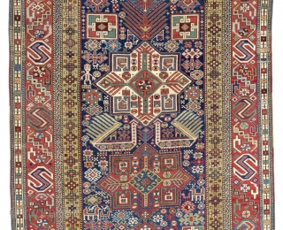 Antique Caucasian Shirvan Akstafa Rug, 4.8 x 10.4 ft (141x313 cm, A112), ca 1875. Purchased in and shipping from NY. 

High resolution image: 
https://drive.google.com/file/d/0Bz7Alnbetq5uYjBWa05taWlVVU0/view?usp=sharing

https://drive.google.com/drive/folders/0Bz7Alnbetq5uflB5alRJc1AydUdXOWMxek9BaUx2THFrc1NXNWNhTEg0TGNuOHZrXzM4ZkE?usp=sharing         