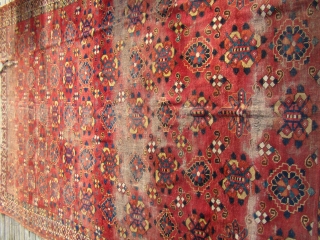 Central Asian Carpet. 5'11"X8'4"....180X254 Cm. All wool.                          