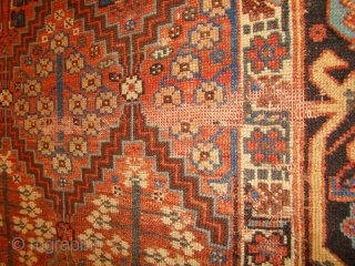 NW Persian Kurdish long rug. 3'10"X8'4"                           