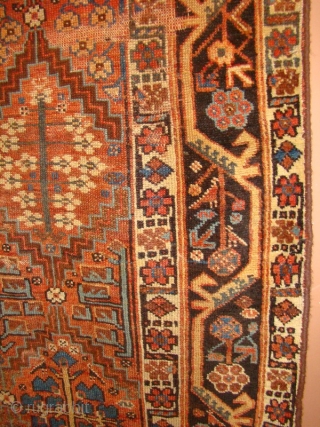 NW Persian Kurdish long rug. 3'10"X8'4"                           