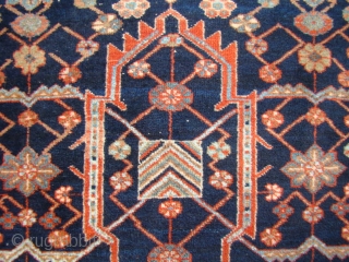 Small NW Persian rug 37"X57"...95X145 Cm. Generally good short pile.                       